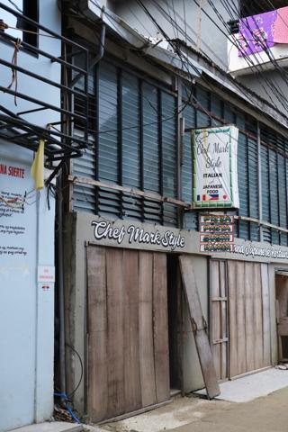 An Italian/Japanese restaurant named “Chef Mark Style”.