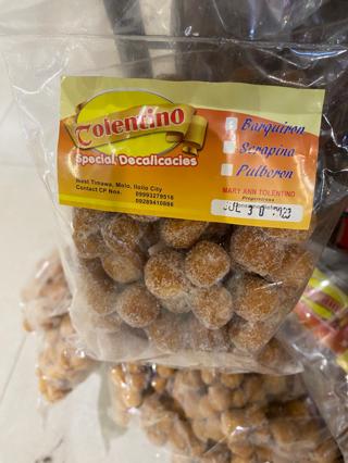 A bag of sugary treats