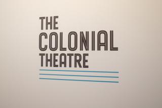 Colonial Theater logo.