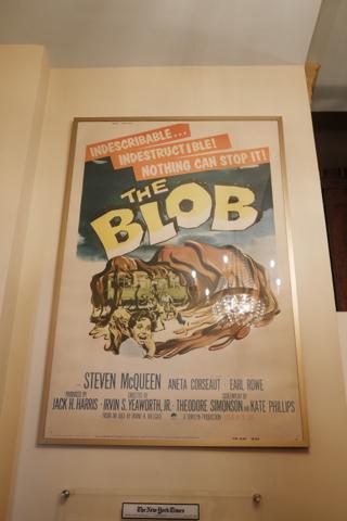 Movie poster for The Blob.